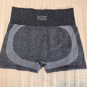 PINK Victoria's Secret Seamless Gray Shorts size large